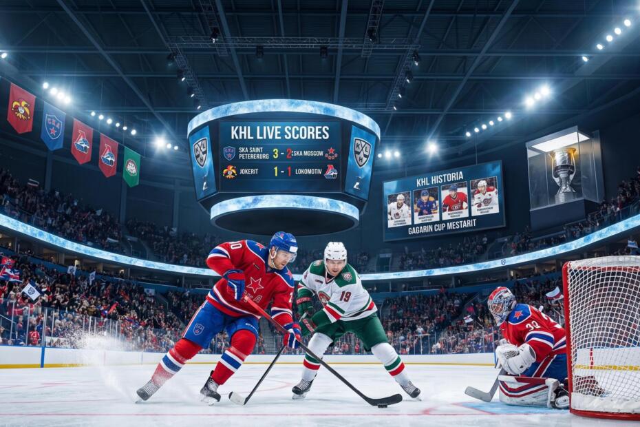 KHL – joukkueet, historia ja livetulokset
